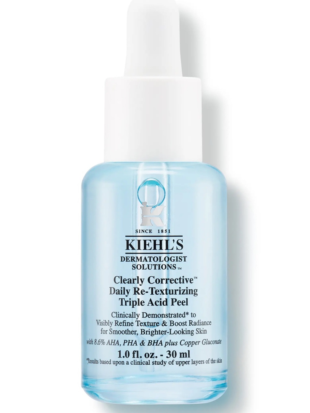 Kiehl’s Clearly Corrective Daily Re-Texturizing Triple Acid Peel Serum | 0.14 oz